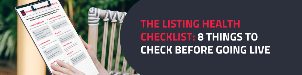 LISTING HEALTH CHECKLIST: 8 THINGS TO CHECK BEFORE GOING LIVE