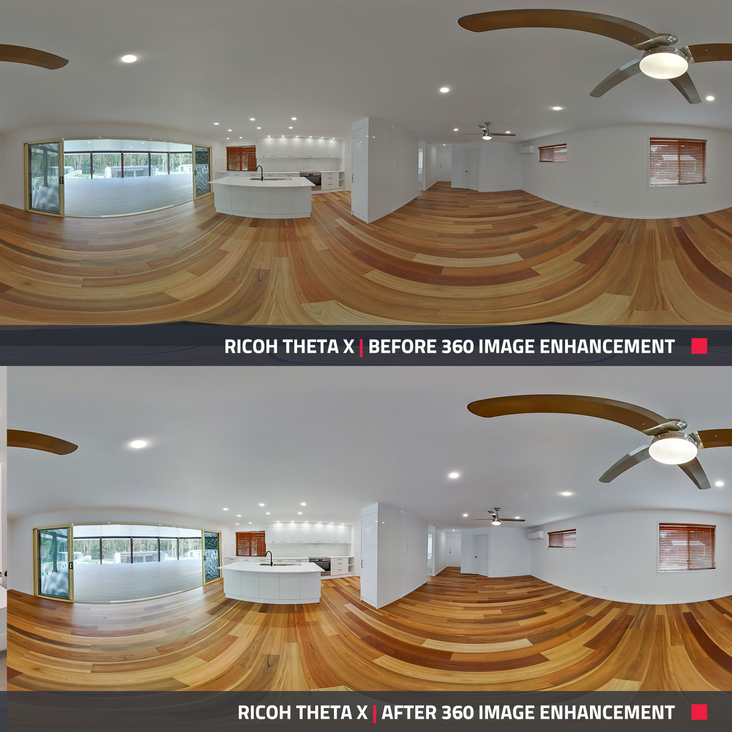 BoxBrowie.com real ricoh theta x vs theta z1 Image enhancement Virtual Tours