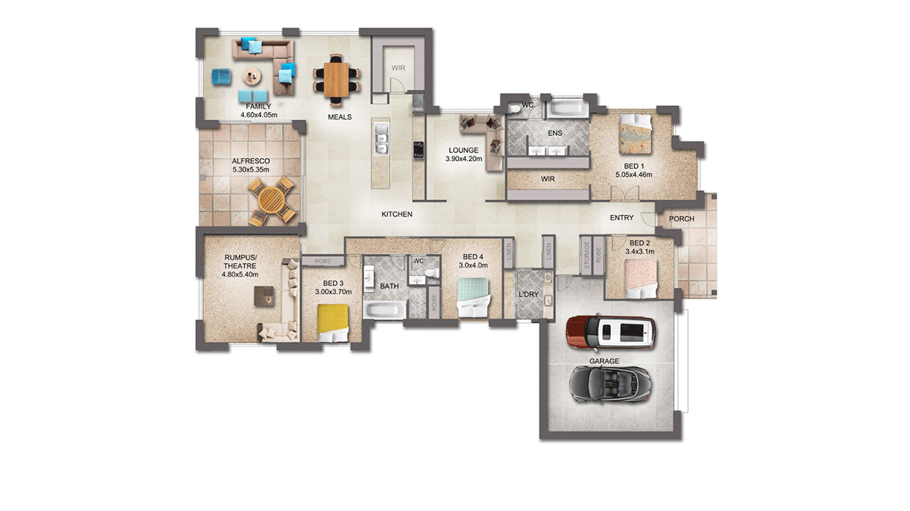 BoxBrowie.com Floor Plan