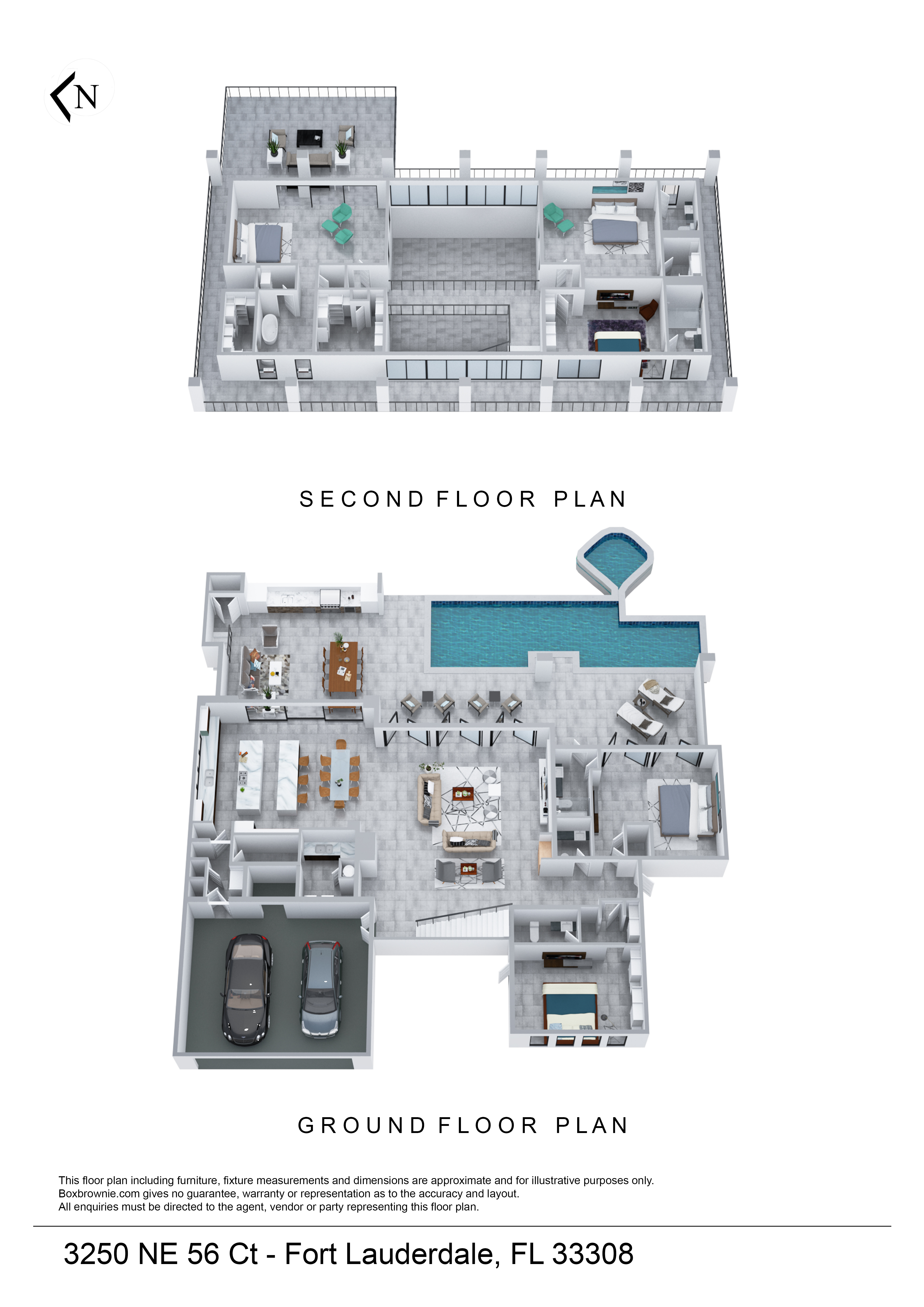 Ines realizes the power of a full colour floor plan