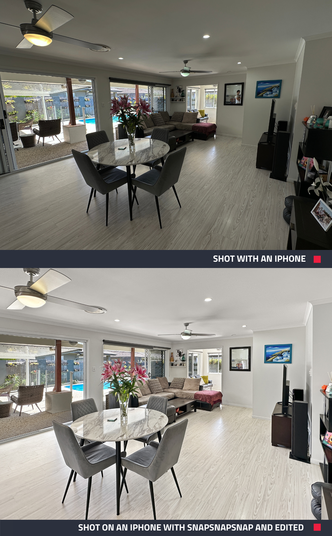 With the iPhone 12, smart apps, and the right editing tools, you can now produce magazine-quality property images without the hefty price tag — or the bulky gear. 