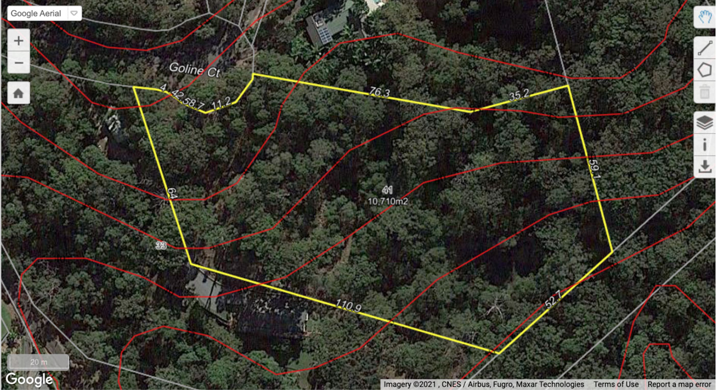 BoxBrowie.com Aerial Real Estate Photography Development site plan