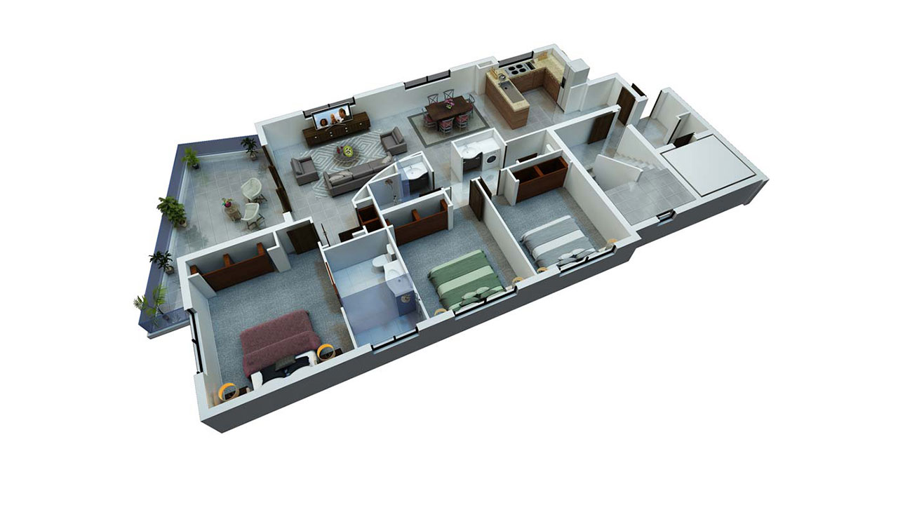 BoxBrownie.com makes great 3D floor plans