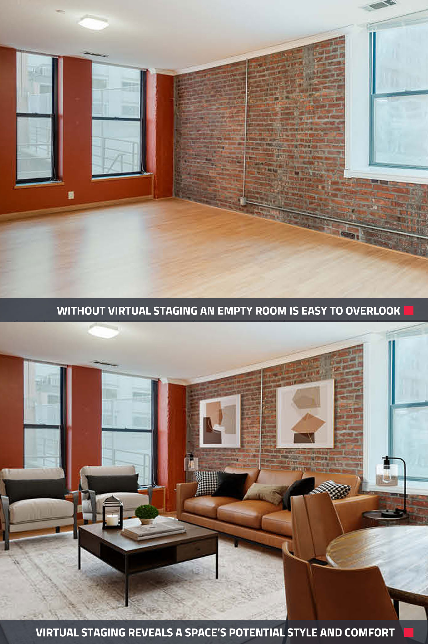 BoxBrowie.com Virtual Staging for real estate